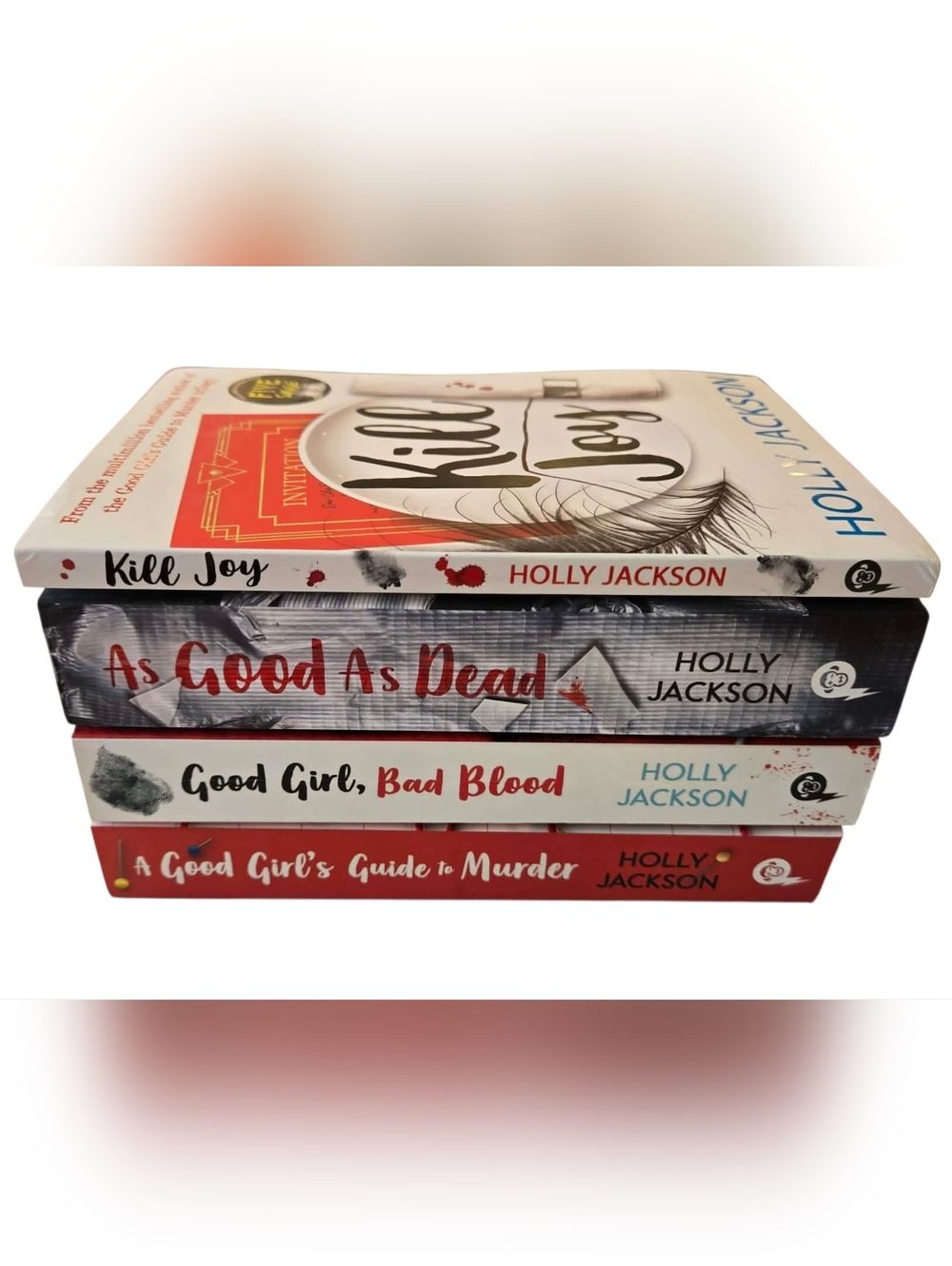 A Good Girl's Guide To Murder By Holly Jackson (4 Book Paperback Set)